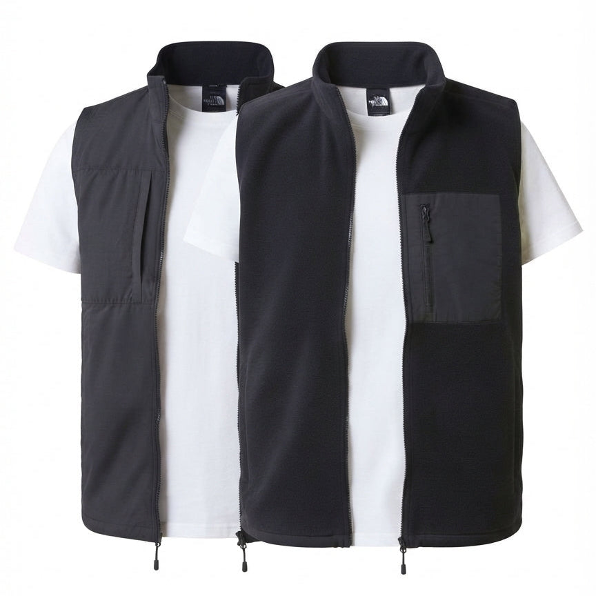 Gilet Double face sans manches Homme